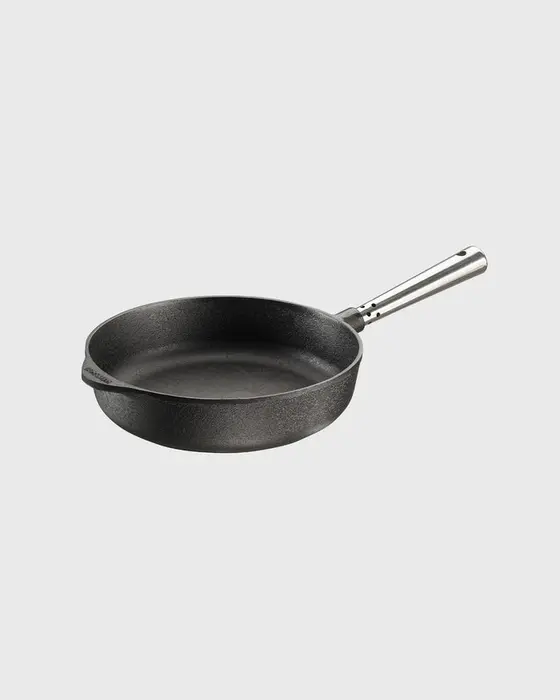 Professional Gusseisen Tiefe Pfanne 25 cm