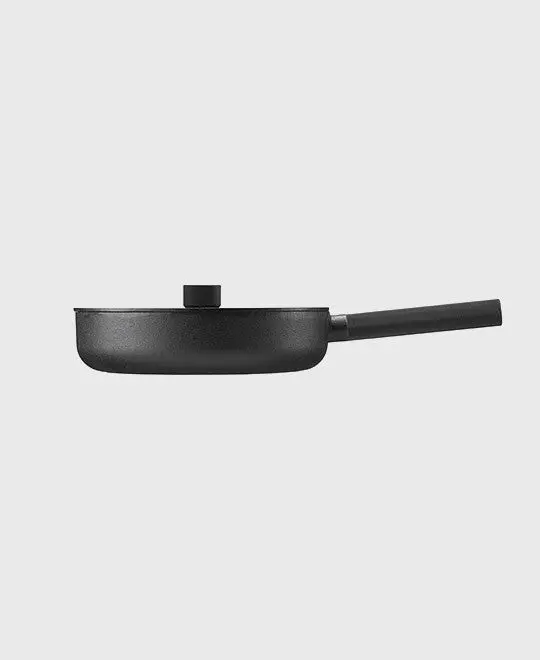 Noir Gusseisen Tiefe Pfanne 28 cm