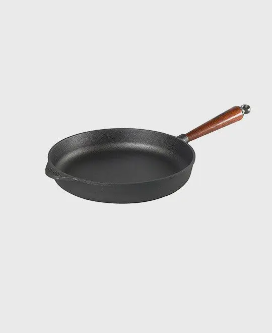 Traditional Gusseisen Tiefe Pfanne 28 cm