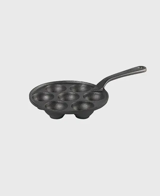 Original Gusseisen Teigtaschenpfanne 21 cm