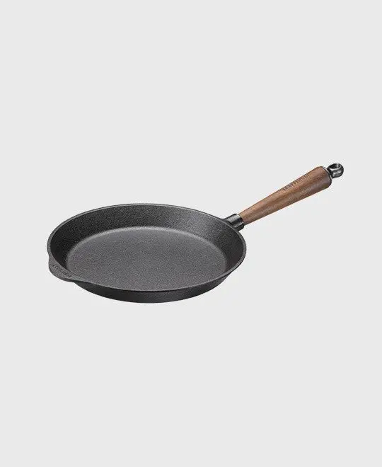 Walnuss Gusseisen Bratpfanne 26 cm