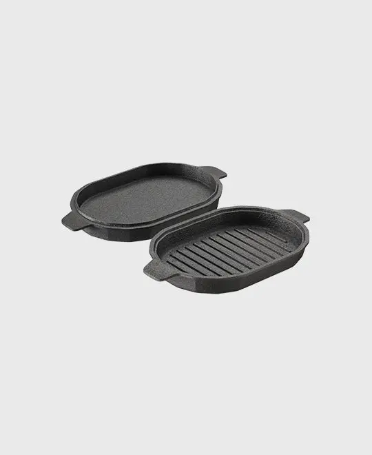 JÄRN Gusseisen Roasting / Grillpfanne