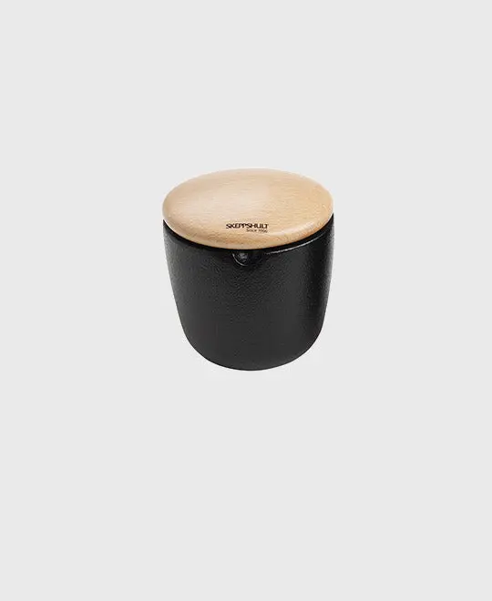 Swing salt/spice bowl mit Buchenholzdeckel
