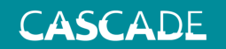 Logo CASCADE by muffhaushalt